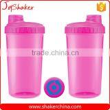700ML BPA Free Plastic Shaker Sport Water Bottle for Nutrition Powder thumbnail-2