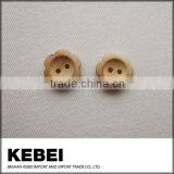 Top Quality Beautiful Flower Wooden Buttons for Shirts thumbnail-2
