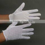 ESD Anti-slip Gloves; Anti-static Gloves; PVC Dotted Esd Gloves thumbnail-4