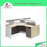 China Low Price Office Partition Wall Modular Desk Wooden Computer Desk thumbnail-4