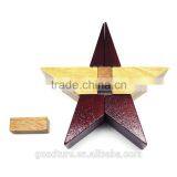 2015 Hot Sale Wooden IQ Intelligent Puzzle Magic Puzzle Kongming Lock Brain Teaser Model Number GAD1129 thumbnail-4