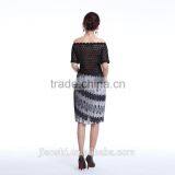 Hot Sale 2016 Lace off Shoulder Sexy Fashion Women Dress for Party thumbnail-2
