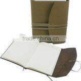 Hot Style Leather Cover Notebook With Leather Band