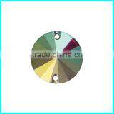 Round Acrylic Garment Stone 18mm, Sew On Acrylic Accessories, Acrylic For Jewlry