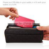 Ultra Slim 6000mAh Power Bank for Iphone 5 / Samsung Note 3 /HTC and More