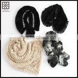 2015 New design fashion Lady Faux Fur Snood