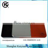 High Quality Rectangular Gift Candy Pushover Tin Can Box (various Lids and Printing)