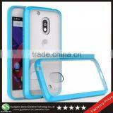 Samco New Arrive High Grade Acrylic Crystal Clear Western Tough Cell Phone Cases for Motorola Moto G4