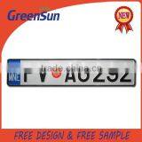 Cheap Price Custom Economic Skull License Plate for Motorcycles thumbnail-1