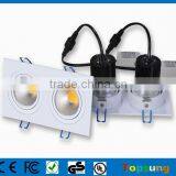 LCH-COB-2*6W-CW COB LED Downlight, Ip65 Led Downlight, Led Square Downlight thumbnail-2