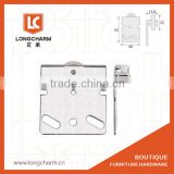 Iron plate hanginf roller guide for sliding door