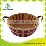 Wood Laundry Basket thumbnail-3