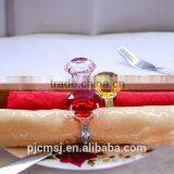 Wholesale Novel Crystal Diamond Napkin Ring for Decoration thumbnail-2