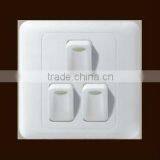 3gang n ew Design Top Qualityswitches and Socket