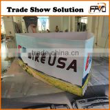 Overhead Ceiling Hanging Trade Show Round Sign