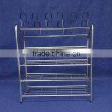 2016 New 16 Pairs Shoe Rack 4 Tier Shelf Organizer Space Saving Shoe Racks thumbnail-3