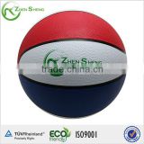 Zhensheng Manufactured Tri-Colored Rubber Basketballs