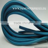 Round Leather Cords - Nappa Leather 8 mm Turquoise