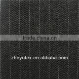 Light Stripe Herringbone Woolen Fabric China Manufactor