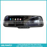 Android 4.0 WIFI Bluetooth gps navigation bluetooth rear view camera mirror germid