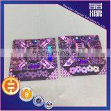 Square Label Custom Shape Laser Holography Adhesive 3D Sticker thumbnail-1