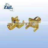 Gold Plated SMC Female Right Angle Connector thumbnail-6