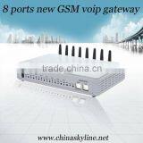 Новый товар! Терминал для звонков, адаптер для аналоговых телефонных аппаратов VoIP на 8 портов