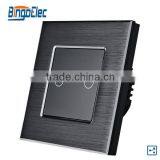 EU/UK Standard 2gang 2way Touch Wall Switch,AC110-250V Touch Sensitive Light Switch thumbnail-5