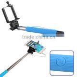 Extendable Mobile Phone Monopod Selfie Stick Wired Monopod Tube Plug For IPhone/Samsung thumbnail-3