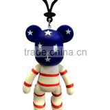 Gloomy Bear Toy, Custom Cartoon Bear Key Chain, Medium Size Bag Decoration Vinyl Toy