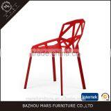 Cheap Modern Plastic Dining Chair thumbnail-2