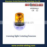E4 approval 24v halogen super bright orange rotary marine beacon