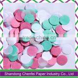 Pink White Blue Coral Tissue Paper Circle Confetti Party Decoration Wedding Shower thumbnail-1