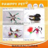 Mouse Sound Interactive Lifelike Mice Shape Cat Toy With Fur and Feather thumbnail-4