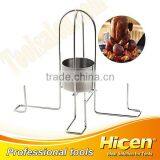Chrome Plated Barbeque Grill for Chicken thumbnail-1