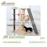 Luxury Delux Wooden Cat Tree Tower for Sale thumbnail-3