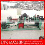 Galvanized And PVC Coated Barbed Wire Mesh Machine thumbnail-1
