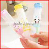 Portable Lovely With Hook Mini ABS ToothBrush Box Case Traveling Toothbrush Storage Box Holder Toothvrush Covers thumbnail-3