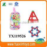 Plastic Snowflake DIY Building Blocks Toys New Creative Puzzle Toys for Kids thumbnail-2