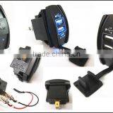 Brand New Motorcycle Car Dual USB Power Supply Charger Port Socket Waterproof DC12-24V thumbnail-3