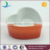 Custom Cheap Small Ceramic Cake Mold Heart-shaped thumbnail-5