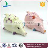 Beige Pig Hand Painted Ceramic Home Decoration Accessories thumbnail-5