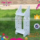 Carved Pattern Flower Storage Shelf thumbnail-1