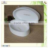 White Painted Mdf Wooden Soap Tray Dish thumbnail-4