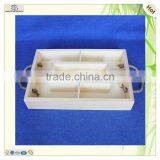 Fabulous Craft Original Color Square Grids Pine Wooden Tray thumbnail-1