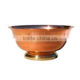 Copper Serving Bowl and Wine Cooler thumbnail-1
