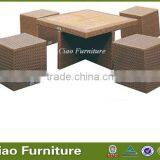 New Design Modern Aluminum & PE Rattan Basket Chair thumbnail-1