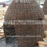 Wicker Garden Decoration --- Flower Stand & Planter / Garden House thumbnail-1