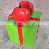Anti-corrosion Fiberglass Christmas Green Gift-box thumbnail-1