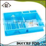 NBRSC Plastic Dish Drainer With Drip Tray Large Cutlery Holder Sink Rack Draining Tray thumbnail-1